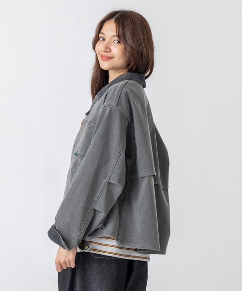 L.L.Bean(エルエルビーン)の「【JAPAN EDITION】プロスペクト・ハーバー・フィールド・コート(カバーオール・レディース・グレー/ブラウン/カモフラージュ/レッド・MEDIUM)」の9枚目の写真