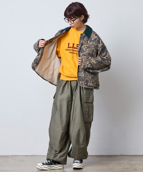 L.L.Bean(エルエルビーン)の「【JAPAN EDITION】プロスペクト・ハーバー・フィールド・コート(カバーオール・レディース・グレー/ブラウン/カモフラージュ/レッド・MEDIUM)」の19枚目の写真