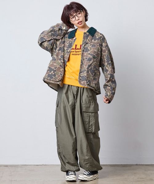 L.L.Bean(エルエルビーン)の「【JAPAN EDITION】プロスペクト・ハーバー・フィールド・コート(カバーオール・レディース・グレー/ブラウン/カモフラージュ/レッド・MEDIUM)」の20枚目の写真