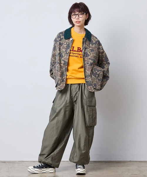 L.L.Bean(エルエルビーン)の「【JAPAN EDITION】プロスペクト・ハーバー・フィールド・コート(カバーオール・レディース・グレー/ブラウン/カモフラージュ/レッド・MEDIUM)」の21枚目の写真