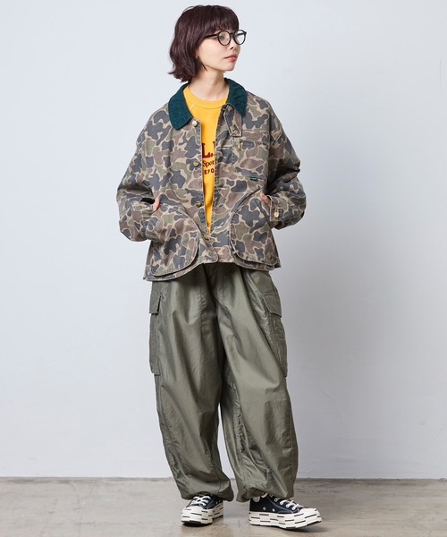 L.L.Bean(エルエルビーン)の「【JAPAN EDITION】プロスペクト・ハーバー・フィールド・コート(カバーオール・レディース・グレー/ブラウン/カモフラージュ/レッド・MEDIUM)」の16枚目の写真