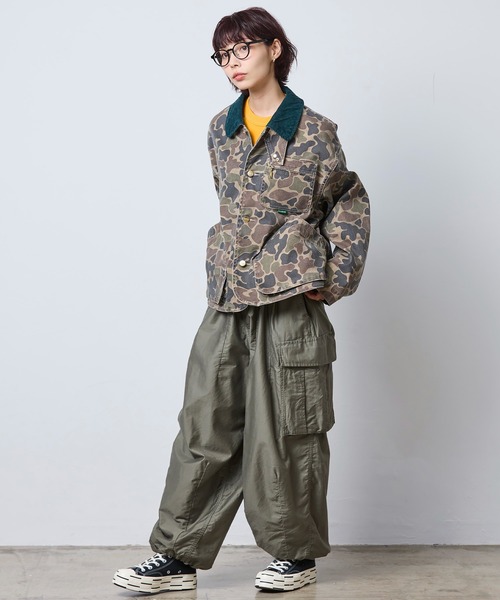 L.L.Bean(エルエルビーン)の「【JAPAN EDITION】プロスペクト・ハーバー・フィールド・コート(カバーオール・レディース・グレー/ブラウン/カモフラージュ/レッド・MEDIUM)」の10枚目の写真