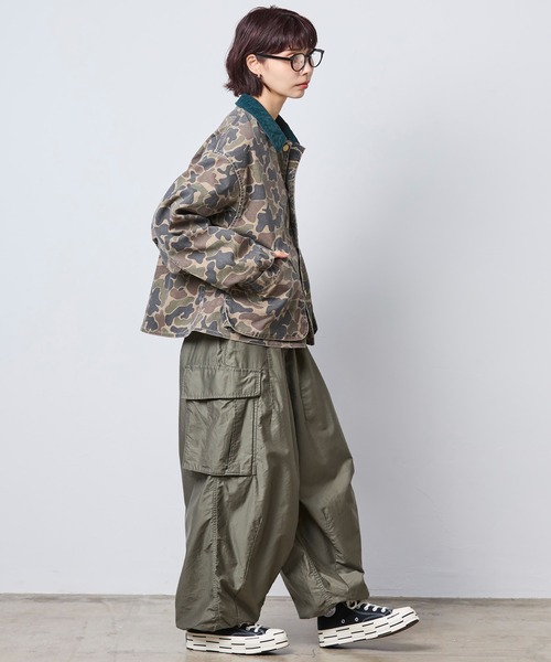 L.L.Bean(エルエルビーン)の「【JAPAN EDITION】プロスペクト・ハーバー・フィールド・コート(カバーオール・レディース・グレー/ブラウン/カモフラージュ/レッド・MEDIUM)」の12枚目の写真