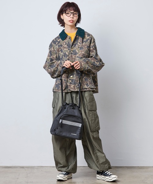 L.L.Bean(エルエルビーン)の「【JAPAN EDITION】プロスペクト・ハーバー・フィールド・コート(カバーオール・レディース・グレー/ブラウン/カモフラージュ/レッド・MEDIUM)」の22枚目の写真