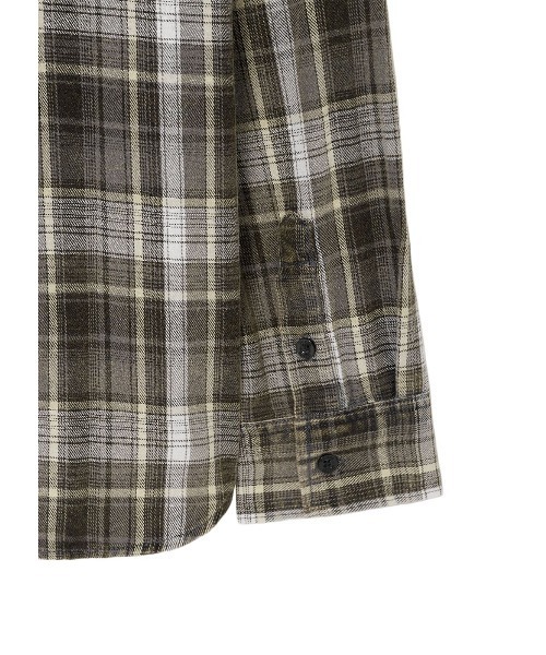 Guess（ゲス）の「【ヒョンジン 着用】 UNISEX Woven LS Shirt シャツ（シャツ/ブラウス・メンズ・ブルー/グレー・LARGE/X-LARGE/MEDIUM/ONE SIZE）」の9枚目の写真