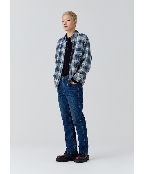 Guess（ゲス）の「【ヒョンジン 着用】 UNISEX Woven LS Shirt シャツ（シャツ/ブラウス・メンズ・ブルー/グレー・LARGE/X-LARGE/MEDIUM/ONE SIZE）」の16枚目の写真