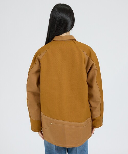 Carhartt（カーハート）の「【Carhartt / カーハート】2B JACKET / 2Bジャケット / ダックキャンバス（ブルゾン・メンズ・ブラック/ブラウン・L/M）」の12枚目の写真