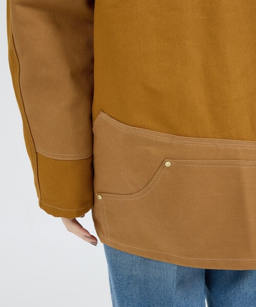 Carhartt（カーハート）の「【Carhartt / カーハート】2B JACKET / 2Bジャケット / ダックキャンバス（ブルゾン・メンズ・ブラック/ブラウン・L/M）」の13枚目の写真