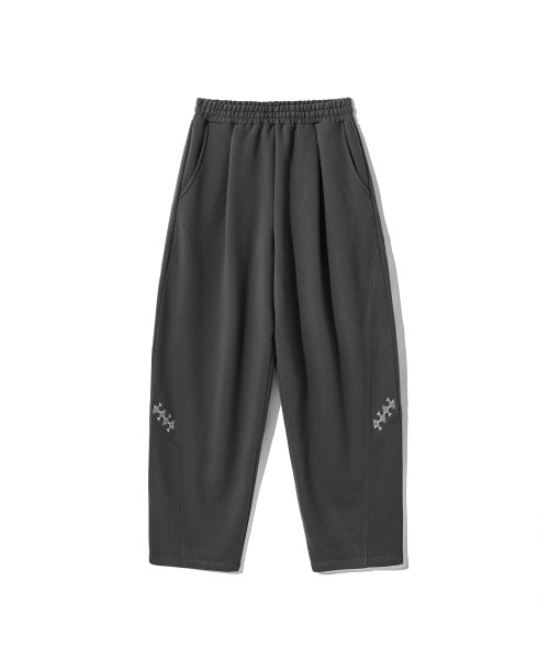 GAKKAI UNIONS(ガッカイユニオンズ)の「GLYPH スウェットバルーンパンツ MAGNET グレー(スウェットパンツ・レディース・その他・SMALL/MEDIUM/LARGE)」の2枚目の写真