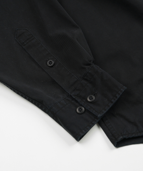 FRIZMWORKS(フリズムワークス)の「CHINO OFFICER SHIRT _ BLACK(シャツ/ブラウス・メンズ・その他・SMALL/MEDIUM/LARGE/X-LARGE)」の5枚目の写真