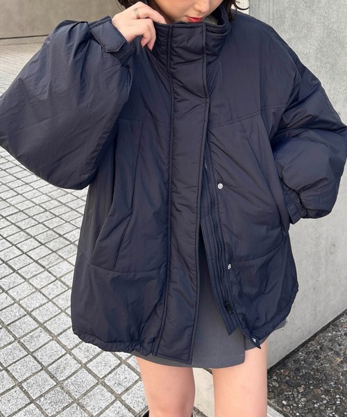 SOELA(ソエラ)の「【SOELA】モンスターパフィブルゾン/WEB限定(ブルゾン・レディース・ブラック/アイボリー・M)」の20枚目の写真