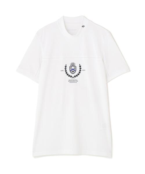 PEARLY GATES（パーリーゲイツ）の「２WAYトリコット半袖ハイネックカットソー (MENS)（Tシャツ/カットソー・メンズ・ネイビー/ホワイト/オレンジ・LARGE/X-LARGE/MEDIUM）」の10枚目の写真
