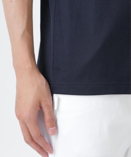 PEARLY GATES（パーリーゲイツ）の「２WAYトリコット半袖ハイネックカットソー (MENS)（Tシャツ/カットソー・メンズ・ネイビー/ホワイト/オレンジ・LARGE/X-LARGE/MEDIUM）」の21枚目の写真
