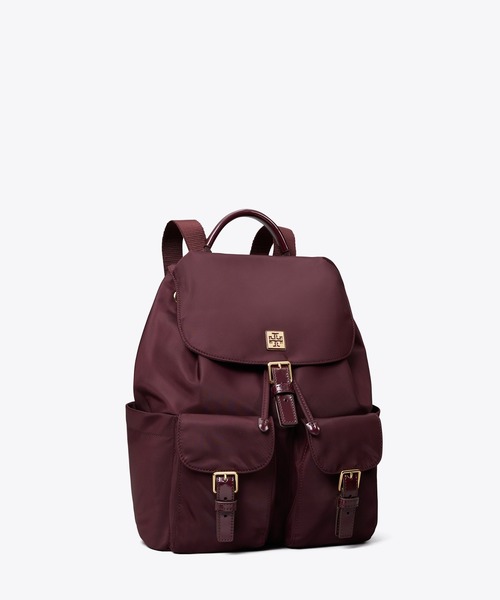 TORY BURCH(トリーバーチ)の「ヴァージニア バックパック(バックパック/リュック・レディース・バーガンディー・ONE SIZE)」の5枚目の写真
