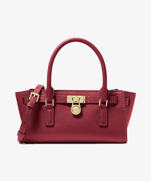 MICHAEL KORS(マイケルコース)の「HAMILTON MODERNE レザー クロスボディ エクストラスモール(ショルダーバッグ・レディース・レッド系・FREE)」の1枚目の写真