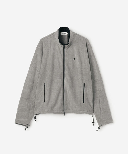 GYMPHLEX（ジムフレックス）の「Gymphlex | スタンドカラー ジップアップブルゾン MEN（その他トップス・メンズ・グレー/ダークブラウン・M/L）」の3枚目の写真