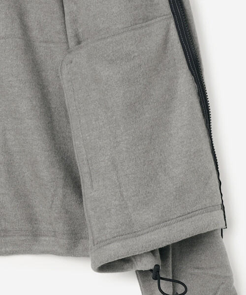 GYMPHLEX（ジムフレックス）の「Gymphlex | スタンドカラー ジップアップブルゾン MEN（その他トップス・メンズ・グレー/ダークブラウン・M/L）」の10枚目の写真