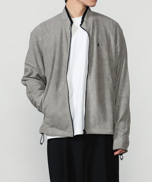 GYMPHLEX（ジムフレックス）の「Gymphlex | スタンドカラー ジップアップブルゾン MEN（その他トップス・メンズ・グレー/ダークブラウン・M/L）」の17枚目の写真