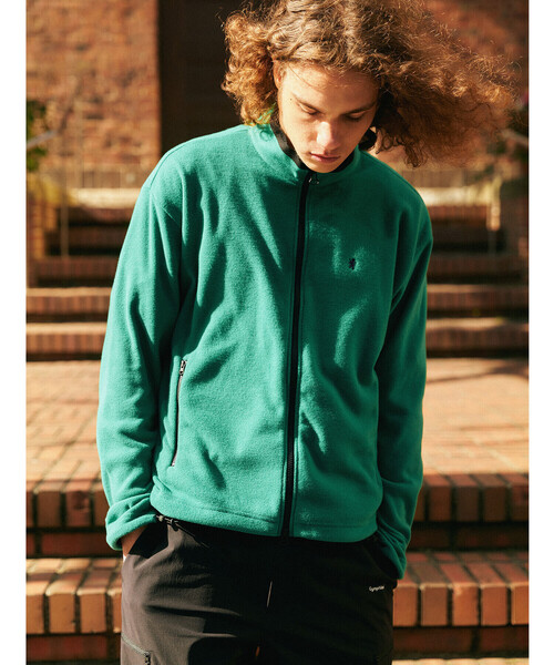 GYMPHLEX（ジムフレックス）の「Gymphlex | スタンドカラー ジップアップブルゾン MEN（その他トップス・メンズ・グレー/ダークブラウン・M/L）」の22枚目の写真