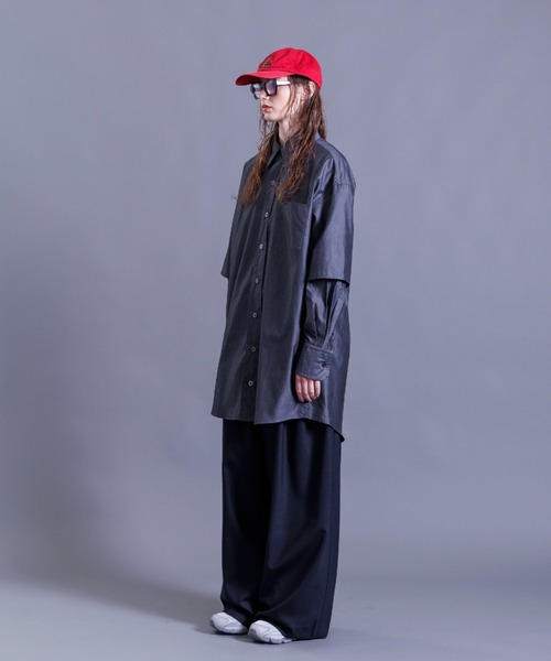 wallace&murron(ウォーレスアンドミューロン)の「【Wallace & Murron】 "Michel"(シャツ/ブラウス・メンズ・ブラック・1/2)」の3枚目の写真