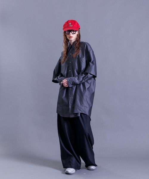 wallace&murron(ウォーレスアンドミューロン)の「【Wallace & Murron】 "Michel"(シャツ/ブラウス・メンズ・ブラック・1/2)」の6枚目の写真