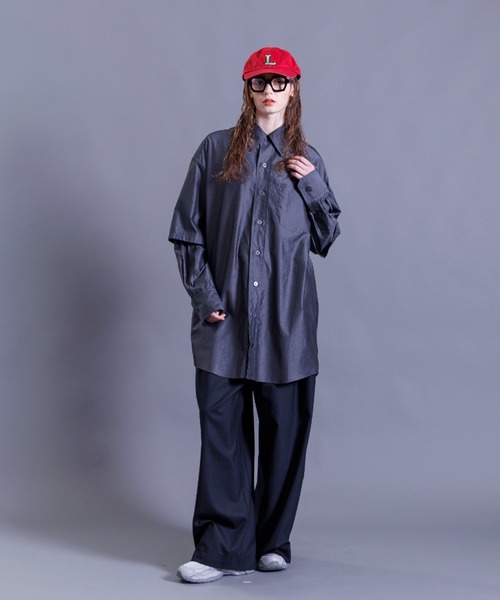 wallace&murron(ウォーレスアンドミューロン)の「【Wallace & Murron】 "Michel"(シャツ/ブラウス・メンズ・ブラック・1/2)」の7枚目の写真