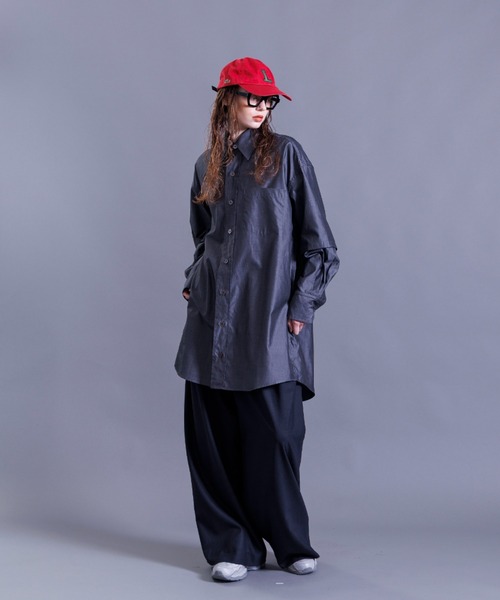 wallace&murron(ウォーレスアンドミューロン)の「【Wallace & Murron】 "Michel"(シャツ/ブラウス・メンズ・ブラック・1/2)」の8枚目の写真