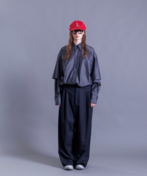 wallace&murron(ウォーレスアンドミューロン)の「【Wallace & Murron】 "Michel"(シャツ/ブラウス・メンズ・ブラック・1/2)」の10枚目の写真