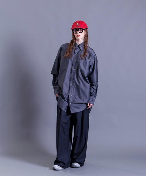 wallace&murron(ウォーレスアンドミューロン)の「【Wallace & Murron】 "Michel"(シャツ/ブラウス・メンズ・ブラック・1/2)」の9枚目の写真