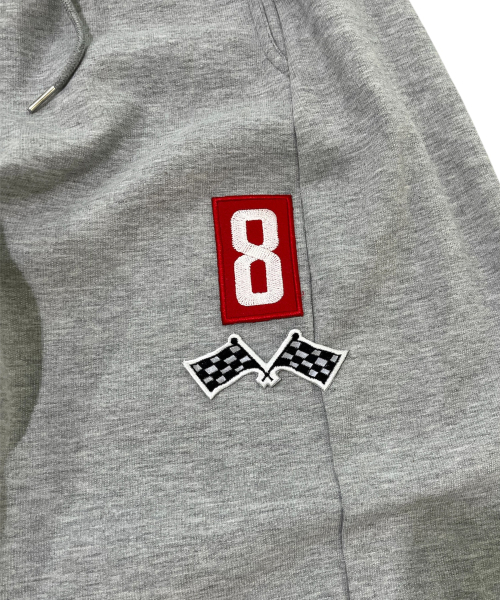 SK8ER ROCK(スケーターロック)の「8 Flag カーブドスウェットパンツ(メランジグレー)(スウェットパンツ・メンズ・その他・LARGE/MEDIUM)」の4枚目の写真