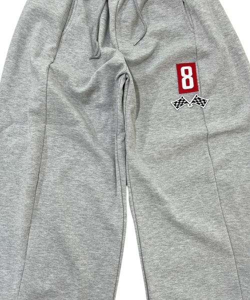 SK8ER ROCK(スケーターロック)の「8 Flag カーブドスウェットパンツ(メランジグレー)(スウェットパンツ・メンズ・その他・LARGE/MEDIUM)」の5枚目の写真