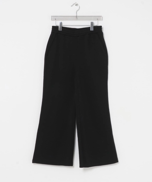URBAN RESEARCH(アーバンリサーチ)の「THYARD スーピマコットンスウェットパンツ(その他パンツ・レディース・ブラック/オフホワイト・36/38)」の2枚目の写真