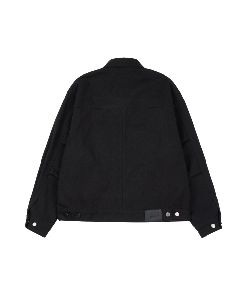 MASAT(マサット)の「ツイルトラッカージャケット _ ブラック(デニムジャケット・メンズ・その他・LARGE/X-LARGE)」の2枚目の写真