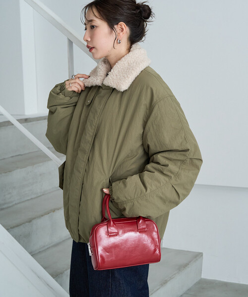 FREAK'S STORE(フリークスストア)の「限定展開 2way ボア 襟付き ジャケット(その他アウター・レディース・ブラック/オリーブ/ベージュ・フリ-)」の18枚目の写真