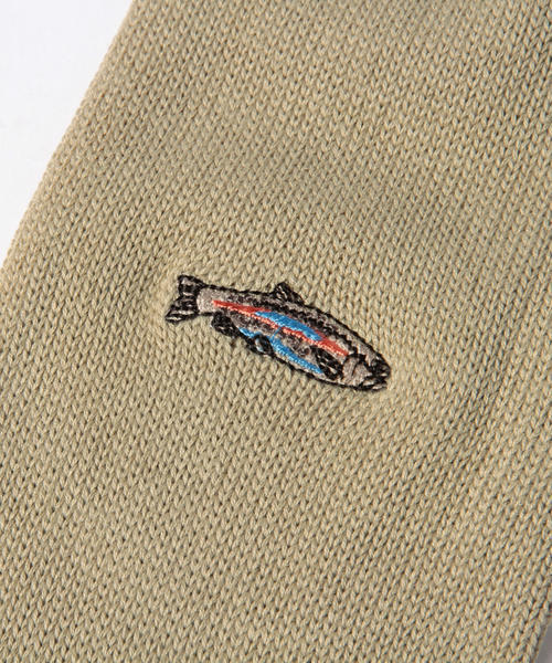 BEAMS（ビームス）の「ROSTER / ダック＆フィッシュ ソックス（ソックス/靴下・メンズ・ベージュ/カーキ・ONE SIZE）」の6枚目の写真