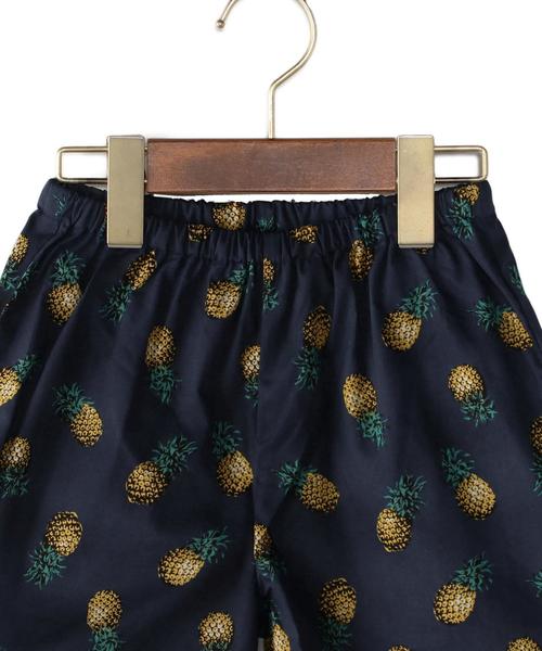 highking（ハイキング）の「【KIDS】別注 HIGHKING(ハイキング) ジンベイ パイナップル（浴衣・キッズ・ネイビー・M(120-130c/S(100-110c)）」の10枚目の写真