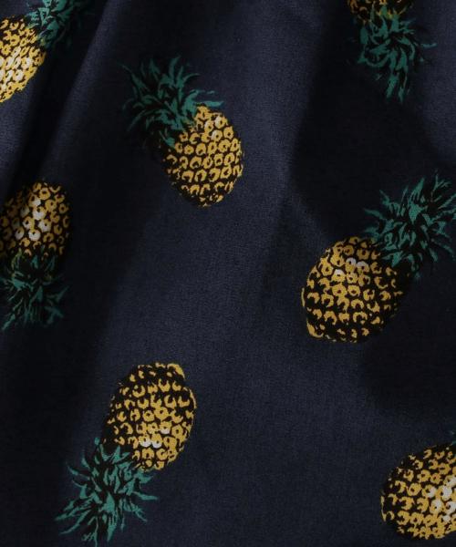 highking（ハイキング）の「【KIDS】別注 HIGHKING(ハイキング) ジンベイ パイナップル（浴衣・キッズ・ネイビー・M(120-130c/S(100-110c)）」の3枚目の写真