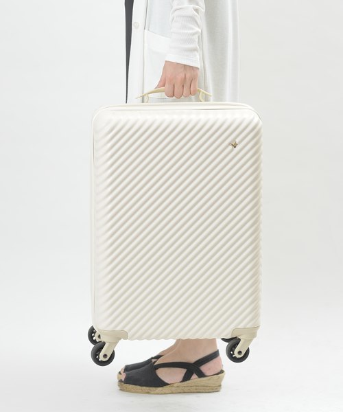 HaNT(ハント)の「HANT マイン 33L(スーツケース/キャリーバッグ・レディース・ネイビー/レッド/アイボリー/ブラック/グレー/ピンク/ブルー/ホワイト・フリ-)」の20枚目の写真