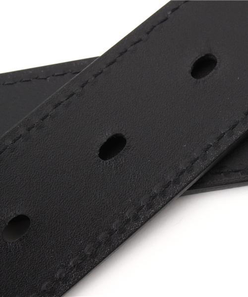 BLACK LABEL CRESTBRIDGE（ブラックレーベル・クレストブリッジ）の「クレストブリッジ　レザーベルト（ベルト・メンズ・ブラック×シルバー/ブラック×グレー/ブラウン系その他/ブラウン・X）」の7枚目の写真