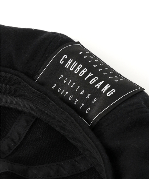 CHUBBYGANG(チャビーギャング)の「ビッグベレー帽(ハット・キッズ・ネイビー/ブラック・56/54)」の6枚目の写真