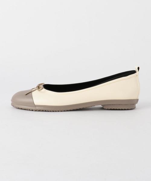 ODETTE E ODILE（オデットエオディール）の「O バレリーナ レインシューズ（レインシューズ・レディース・ベージュ/ネイビー/オフホワイト/ピンク/ライラック・MEDIUM/LARGE/SMALL）」の15枚目の写真