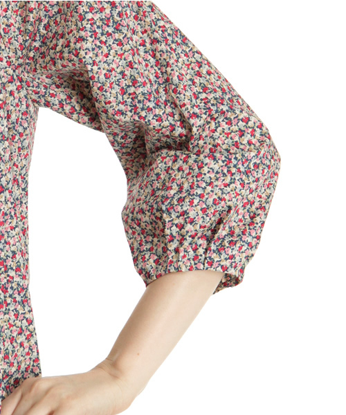 green label relaxing(グリーンレーベルリラクシング)の「GT C リバティ F/GA ワンピース(ワンピース・レディース・ピンク/コバルトブルー・フリー)」の7枚目の写真