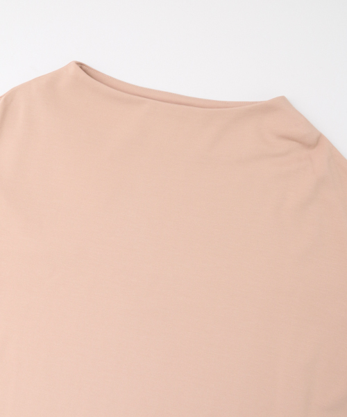 SENSE OF PLACE by URBAN RESEARCH（センスオブプレイスバイアーバンリサーチ）の「ポンチボトルネックTシャツ（Tシャツ/カットソー・レディース・ピンク/オフホワイト/チャコールグレー・FREE）」の17枚目の写真