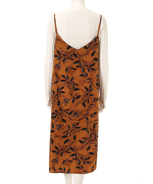 fifth(フィフス)の「フラワーキャミソールワンピース(ワンピース・レディース・ネイビー/マスタード・MEDIUM)」の5枚目の写真