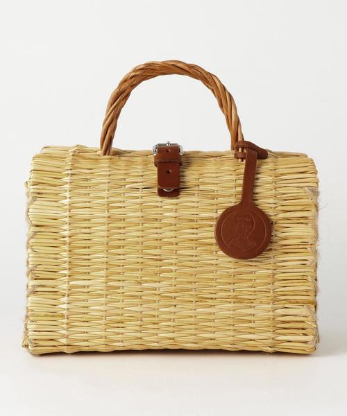 BEAUTY&YOUTH UNITED ARROWS(ビューティーアンドユースユナイテッドアローズ)の「<TOINO ABEL>レザーベルトバスケット ◆(かごバッグ・レディース・ナチュラル・FREE)」の1枚目の写真