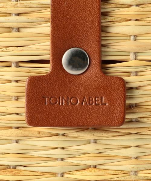 BEAUTY&YOUTH UNITED ARROWS(ビューティーアンドユースユナイテッドアローズ)の「<TOINO ABEL>レザーベルトバスケット ◆(かごバッグ・レディース・ナチュラル・FREE)」の9枚目の写真