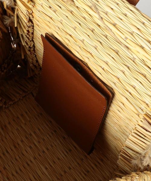 BEAUTY&YOUTH UNITED ARROWS(ビューティーアンドユースユナイテッドアローズ)の「<TOINO ABEL>レザーベルトバスケット ◆(かごバッグ・レディース・ナチュラル・FREE)」の11枚目の写真