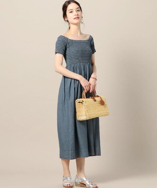 BEAUTY&YOUTH UNITED ARROWS(ビューティーアンドユースユナイテッドアローズ)の「<TOINO ABEL>レザーベルトバスケット ◆(かごバッグ・レディース・ナチュラル・FREE)」の8枚目の写真