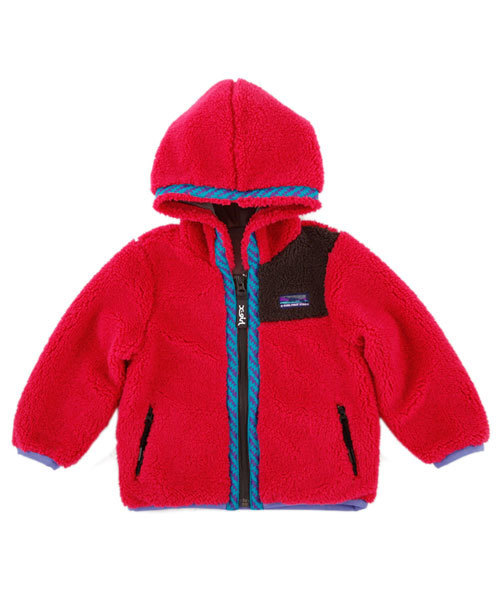 X-girl Stages（エックスガールステージス）の「FLUFFY JUMPER (4T～6T)（その他アウター・キッズ・グリーン/ピンク/マルチ・4T/5T/6T）」の2枚目の写真