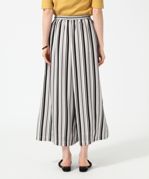 GLOBAL WORK(グローバルワーク)の「ストライプパンツ/759077(その他パンツ・レディース・ネイビー/ベージュ/ホワイト・FREE)」の9枚目の写真